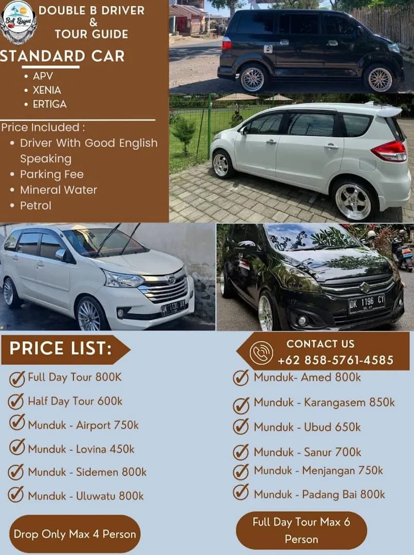 BB driver munduk tour guide taxi munduk - Main Image