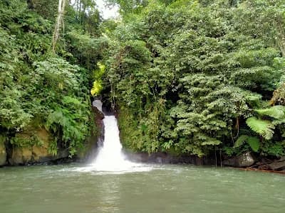 Twin waterfall Lipah Petang - Main Image