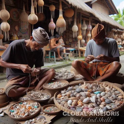 Global Aksesoris beads and shells (Toko manik dan kerang) Shells Supplier, Beads Supplier & Made To Order - Main Image