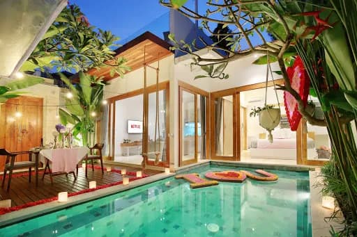 The Jimbaran Villa by iNi Vie Hospitality - Romantic Ocean View Villa In Jimbaran - Main Image