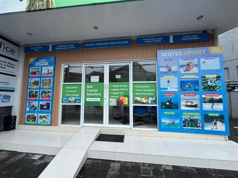 BTS | Bali Transit Solutions | Scooter & Car Rental | Luggage Storages | Visa | Airline Tickets | Shower - Main Image