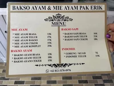 Warung Bakso Ayam Pak Erik - Main Image
