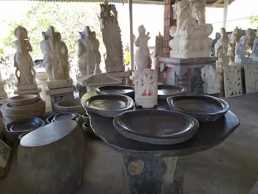 Angsa Putih II Stone Carving - Main Image