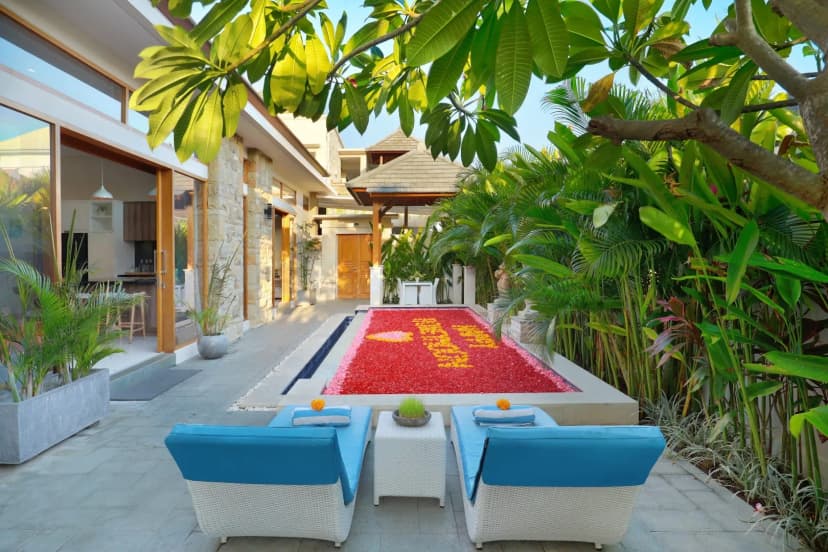 Holl Villa - Family Two Bedroom Private Pool Villa in Legian - Main Image