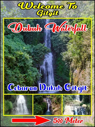 Gitgit dukuh waterfall(ceburan Dukuh waterfall) 1