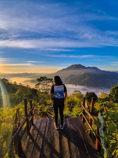 Pinggan Sunrise View Pohon Cinta 2