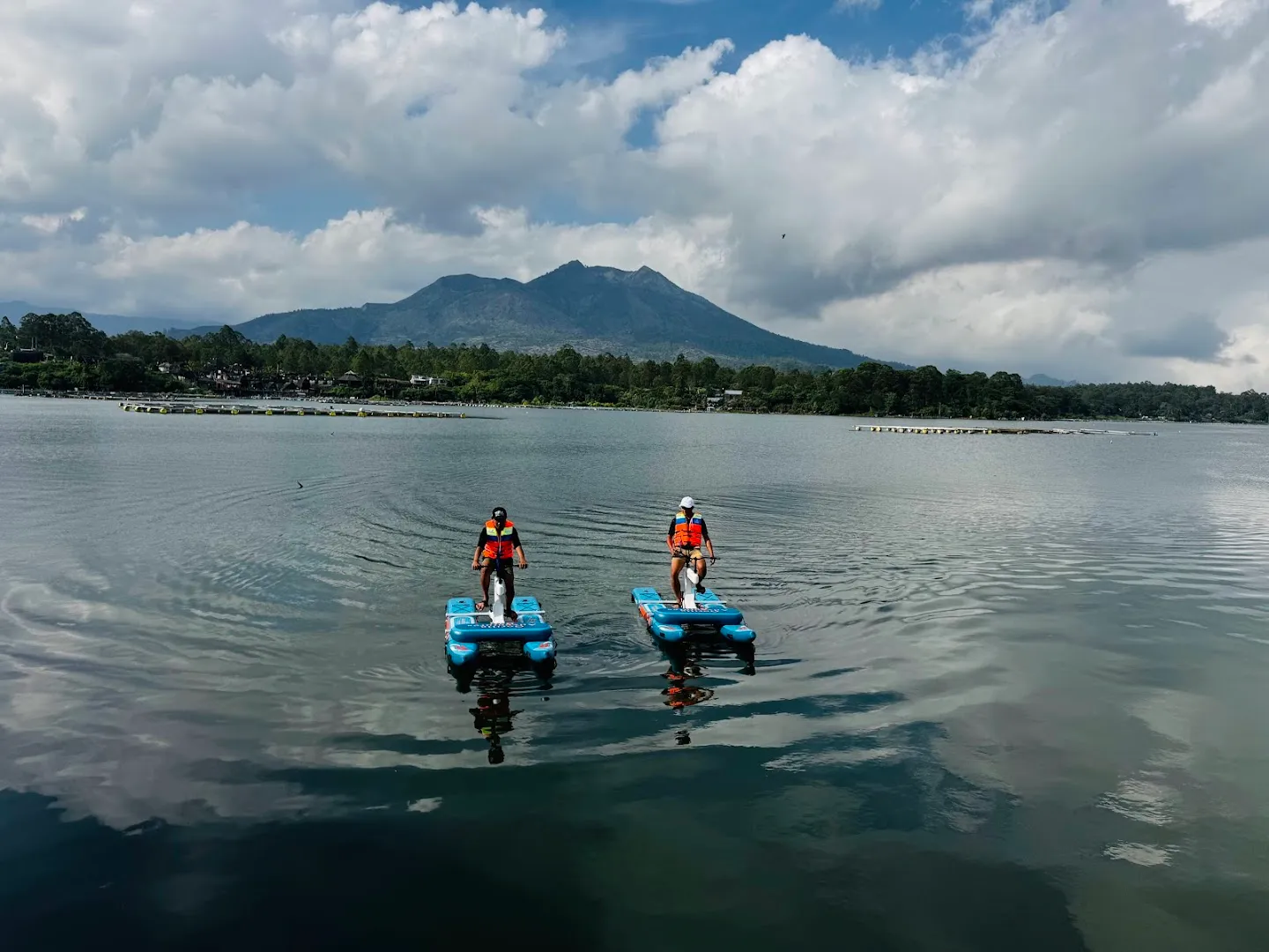 BATUR AQUA RIDE || BATUR WATER BIKE CYCLING 2