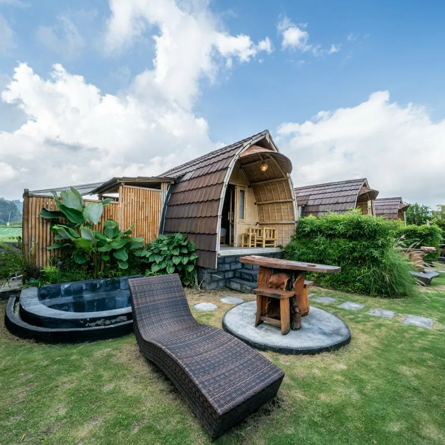 Tegal Bamboo Cottages and Private Hot Spring 4