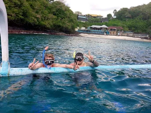 Komang Elot Snorkeling 1