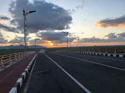 Jembatan Merah Proyek Pusat Kebudayaan Bali 4