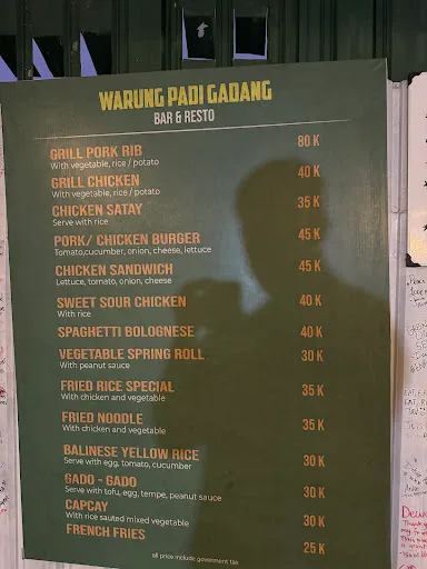 Warung Padi Gadang 3