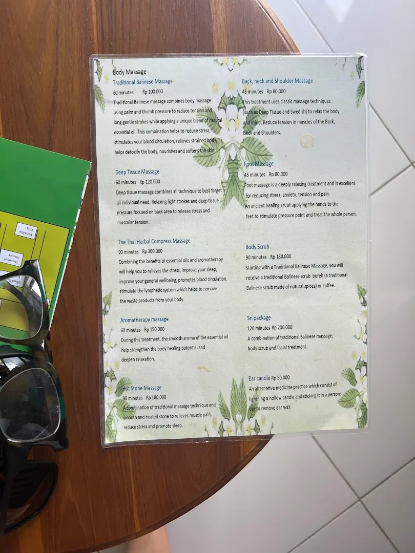 Massage SRI BEAUTY SALON 4