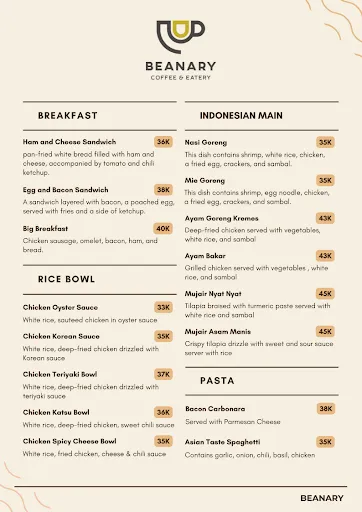 Beanary Coffee & Eatery 1