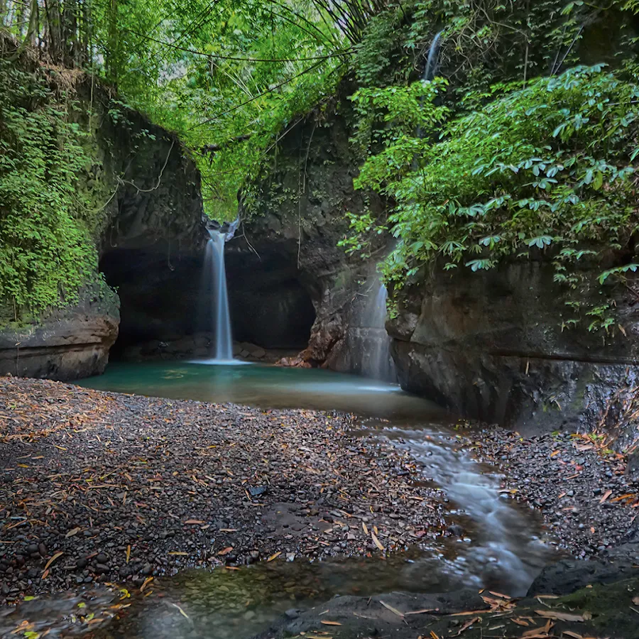 Twin waterfall Lipah Petang 2