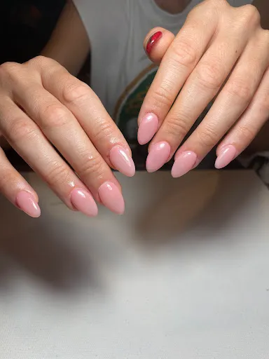 White Peony Nail Art 3