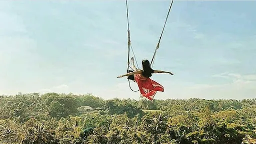 Bali jungle swing 1