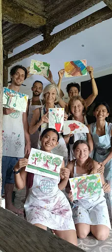 Paint & Sip Bali Art Workshop Studio 1