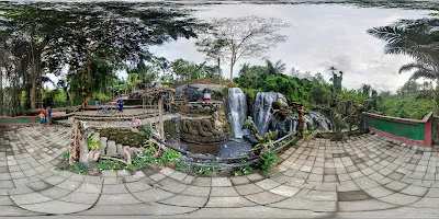 Beji Griya Park Waterfall Temple 4