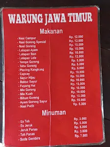Warung Jawa Timur 1