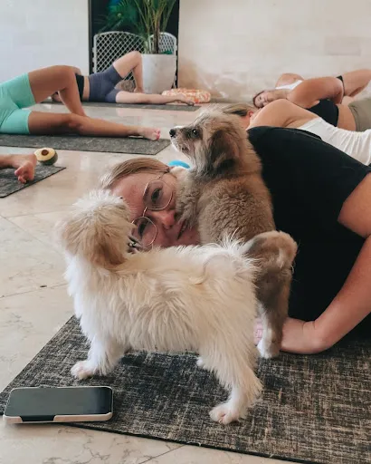 Puppy Yoga Bali 1