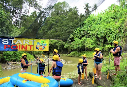 Bali fun tubing