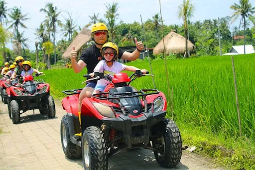 ATV quad bike and Rafting adventures ubud 3