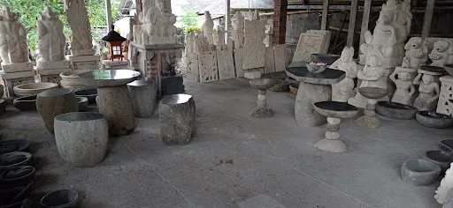 Angsa Putih II Stone Carving 2