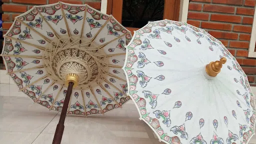 Payung Bali Parasol (Umbrella Bali Painting) (Tedung Lukis Bali Dadi) 2