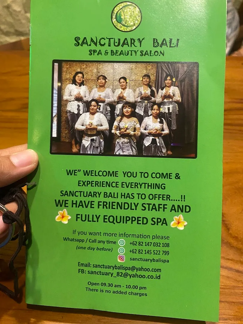 Sanctuary Bali Spa 2