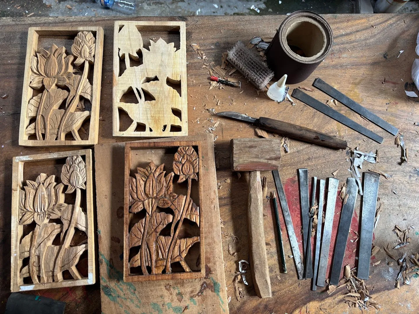 Mertarauh Bali Carving Lessons 4