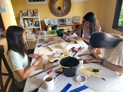 Puhan Art Class in Ubud 3
