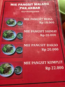 Mie Pangsit Malang Pak Akbar 1
