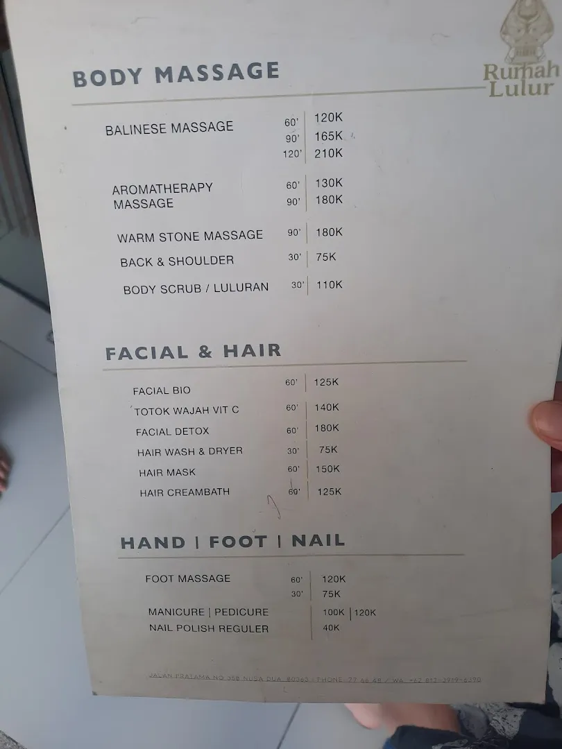 Rumah lulur spa salon 2