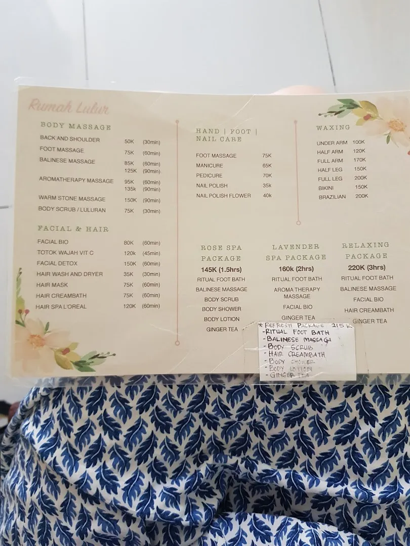 Rumah lulur spa salon 4