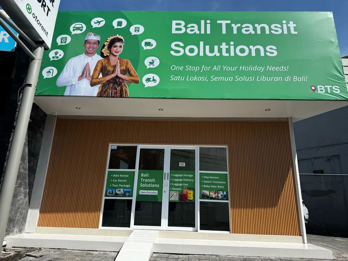 BTS | Bali Transit Solutions | Scooter & Car Rental | Luggage Storages | Visa | Airline Tickets | Shower 3