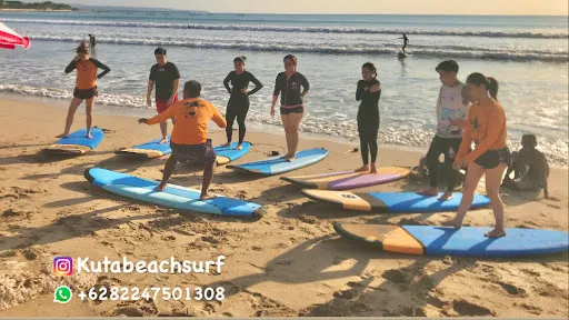 Kuta Beach Surf Lesson 2