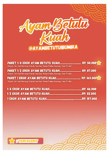 Ayam Betutu Ibu Mira Sunset Road Tengah