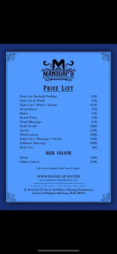 MANSCAP'D MEN'S HEALTH SPA | BARBERSHOP | SPA & MASSAGE 3