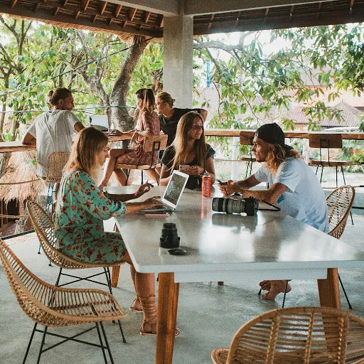 Colive me Coliving & Coworking, Skate pool and surf school Bali 4