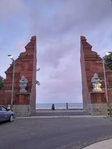 Kuta Beach Entrance Gate