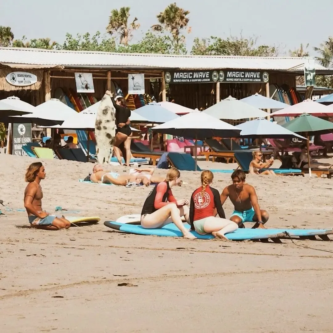 Surfing paradise bali 2
