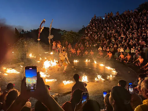 Kecak Dance Amphitheater Uluwatu Temple 2