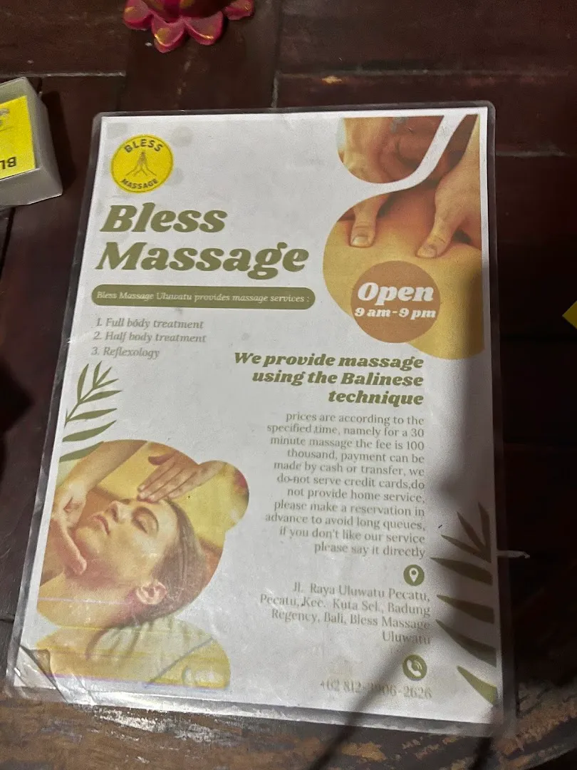 Bless Massage Uluwatu 2