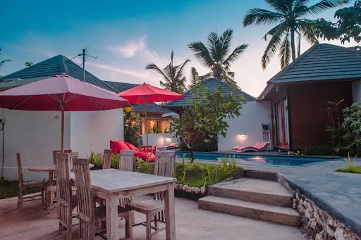 Penida sunset ocean view bungalows 1